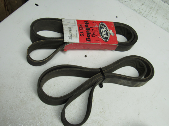 Picture of 2) Unused Old Stock Mack 88GB447P732 Serpentine Belts