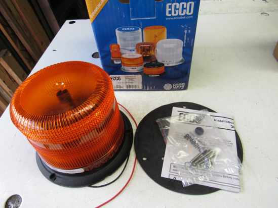 Picture of Unused Old Stock Ecco 7945A LED Beacon Amber