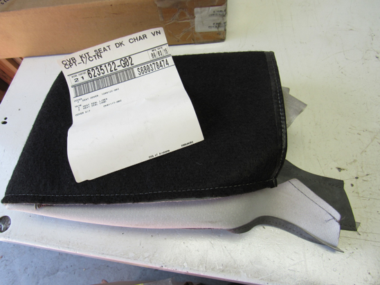 Picture of Unused Old Stock Mack 6235122-G02 800-6235122G02 Seat Cover Gray