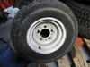 Picture of Kenda 20x12.00-10 Turf Tire on Toro Rim 4500D 4700D Groundsmaster