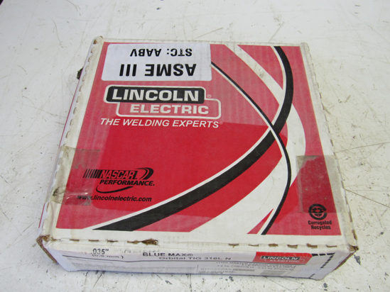 Picture of 8 lbs Lincoln Electric Blue Max Orbital TIG 316L N .035" 4 x 2 lbs Spools Welding Wire ED034245