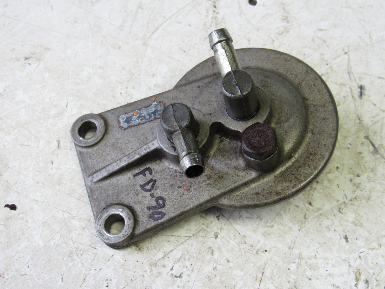 Eastern Triangle Enterprises LLC EStore. Fuel Filter Head Housing to certain Kubota V1305E Engine