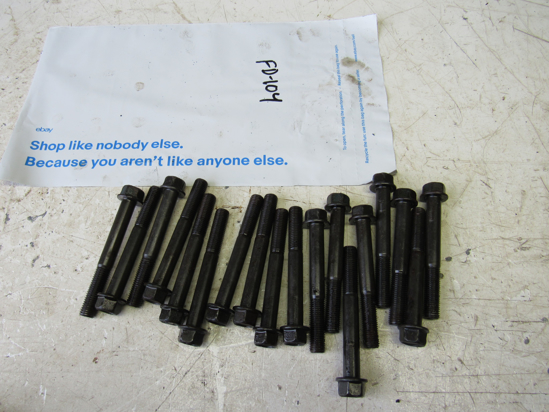 Picture of 18 Cylinder Head Bolts to certain Kubota V1305-E Engine
