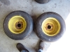 Picture of 2) Carlisle Smooth Tires  20x10.00-10 on John Deere Wheels Rims 2500A 2500B 2500E 2500 Greens Mower