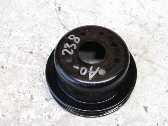 Picture of Water Pump Fan Pulley off 2005 Kubota V2003-T-ES Toro 98-7702