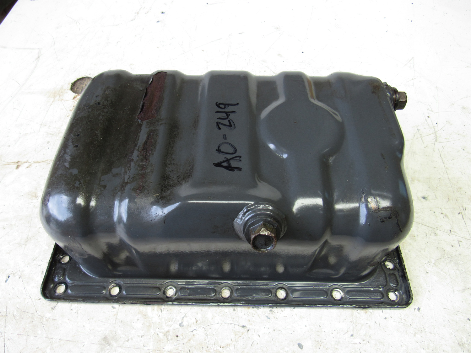Eastern Triangle Enterprises LLC EStore. Oil Pan off Kubota D1105