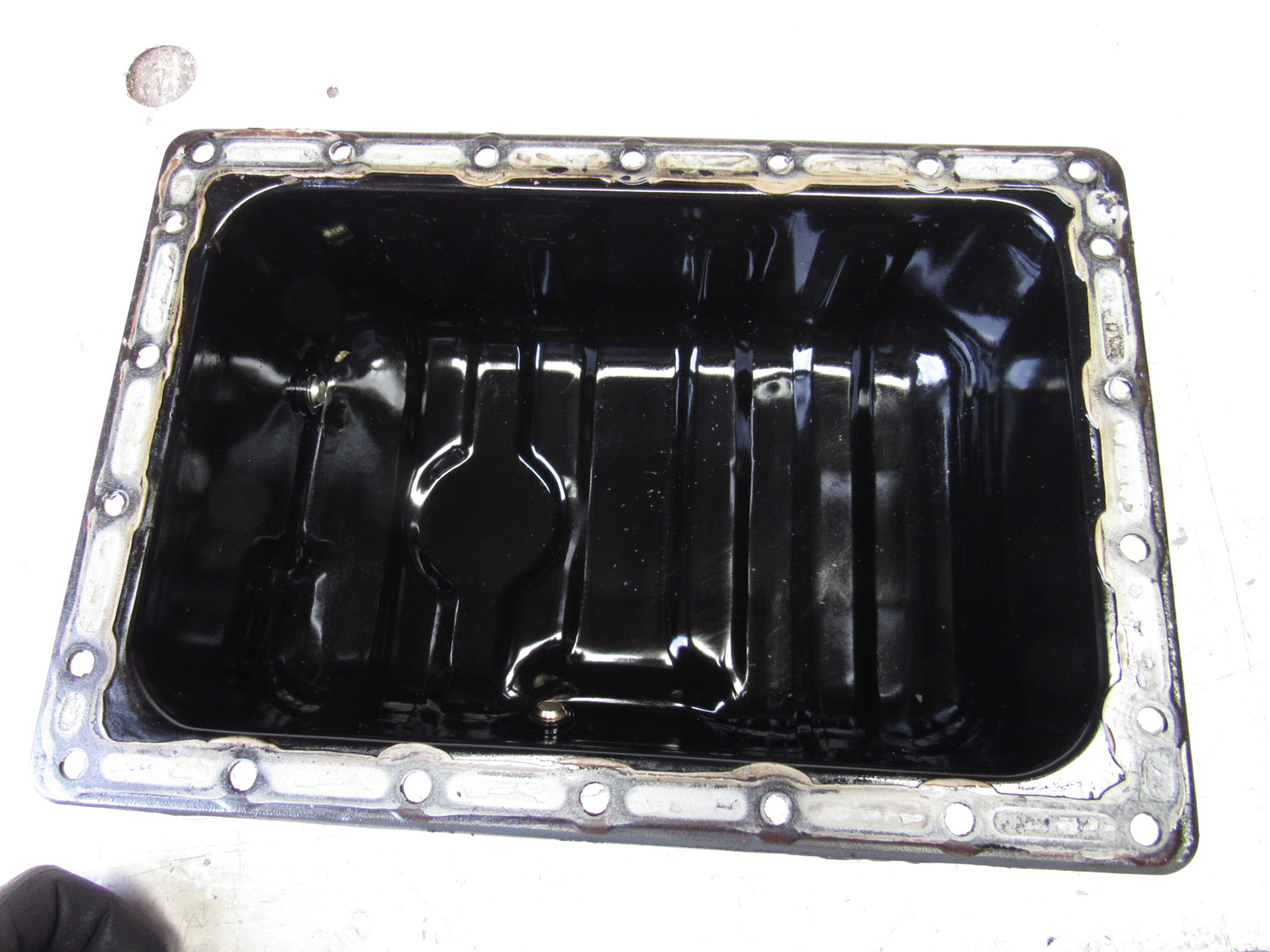 Eastern Triangle Enterprises LLC EStore. Oil Pan off Kubota D1105