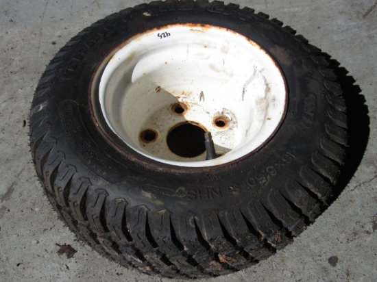 Picture of WD Trac-Gard C/T 16x6.50-8 Turf Tire on Toro 107-9059 3280D Wheel Rim