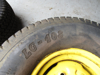 Picture of BKT LG-408 26.5x14.00-12 Tire & Rim off John Deere 7500 7700 8500 8700 Mower