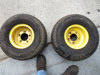 Picture of 2 Carlisle Turf Trac R/S 20x10.00-8 Tires John Deere 3225C 3235C 7500 7700 8500 8700 Rims Wheels