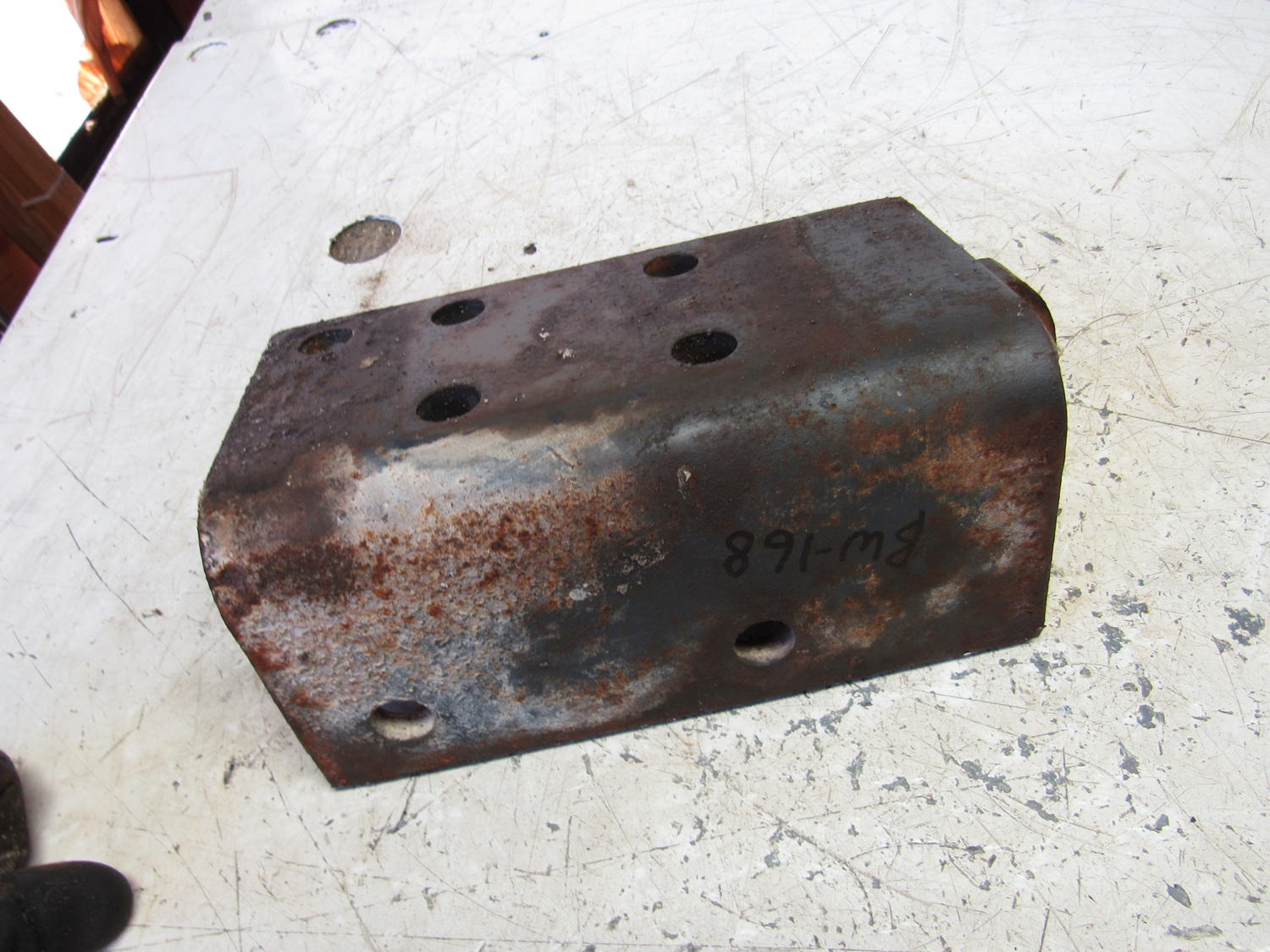 Eastern Triangle Enterprises LLC EStore. Kubota TA12048402 RH Right Stabilizer Bracket TA12048810