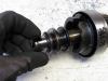 Picture of Kubota 16265-55013 Governor Shaft & Gear to certain D905 D1005 D1105-E  16265-55010 16265-55012 16265-55019