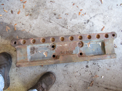 Picture of Kubota 3A111-21762 Front Bumper Weight Bracket 3A111-21760