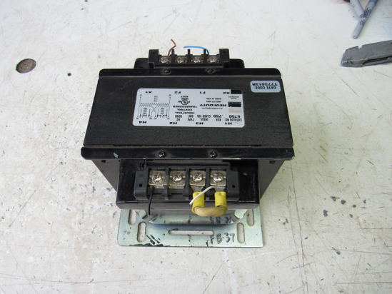 Picture of EGS Hevi-Duty E750 .75KVA Transformer