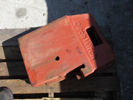 Picture of 5 Ditch Witch 375-080 Front Hanging Counterweight Weights 100# x 5