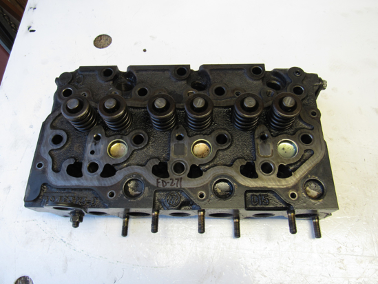 Picture of Kubota 1A013-03043 Cylinder Head w/ Valves to certain D1503 1A013-03044