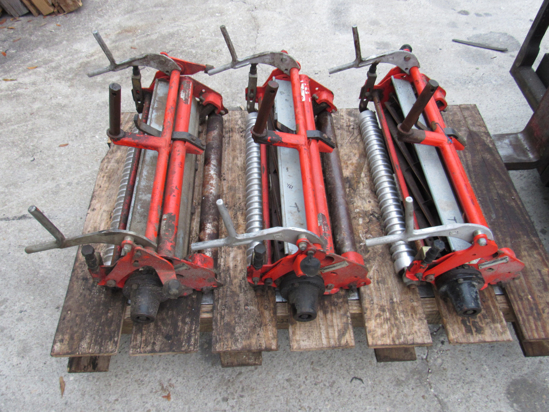 Picture of Set of 3 Jacobsen Reels Cutting Units 5"x22" 67135 G Plex III Greens Mower