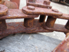 Picture of Case DH4B Trencher Digging Chain 69 or 34-1/2 Links 3" pin to pin OC H601328