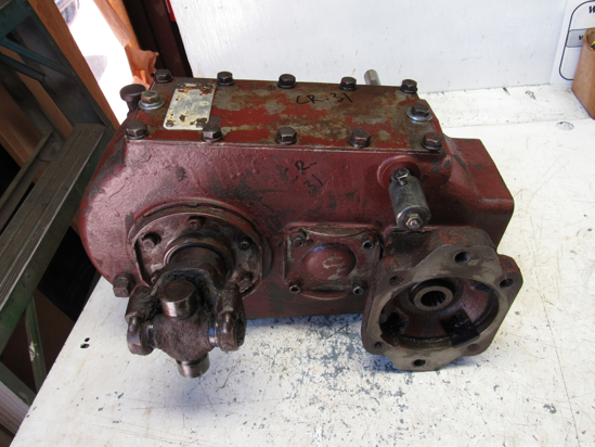 Picture of Case H655589 Ground Drive Transmission off DH4B Trencher