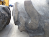 Picture of 2 John Deere AT309102 Wheels 24x15L w/ Firestone 16.9-24 Tires off 300D Backhoe