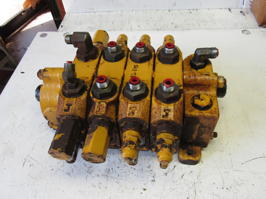 Picture of John Deere AT160426 AT164820 Husco Backhoe Hydraulic 4 Function Control Valve 310D 315D