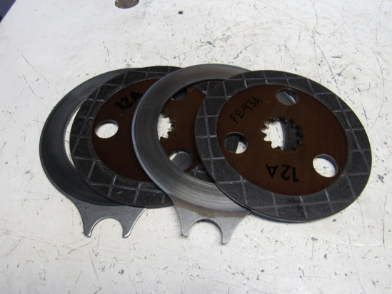 Picture of Brake Disks Plates M800617 John Deere 655 755 756 855 856 955 Tractor 1600 F1145 Mower M800622