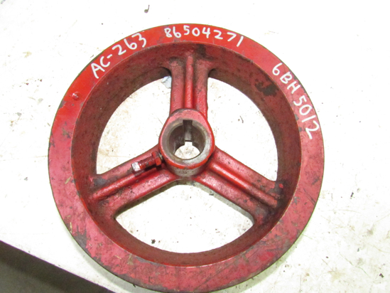Picture of New Holland 86504271 Large 4 Groove Pulley 615 616 617 Disc Mower