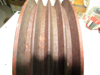 Picture of New Holland 86504271 Large 4 Groove Pulley 615 616 617 Disc Mower