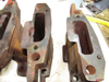 Picture of New Holland 86506032 86506033 47754549 84166140 87044107 Cutterbar Short Spacer Housing 1411 Disc Mower Conditioner Moco 615 616 617
