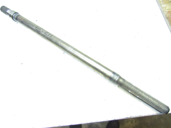 Picture of Kubota 3A161-43222 Front Axle LH Left Yoke Shaft to Tractor 3A161-43220