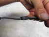 Picture of Fuel Injector Return Line Overflow Pipe off 2006 Kubota V2003-T-ES Toro 100-9213