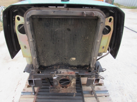 Picture of 2012 Yanmar 3TNV84T Turbo Diesel Engine Motor Power Unit 27.9kw/ 38HP w/ 3992HOURS Hood Radiator