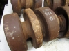 Picture of Takeuchi 06813-00039 0681300039 06813-00038 06813-00004 Triple Flange Roller Assy TL10v2 TL10