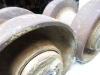 Picture of Takeuchi 06813-00027 06813-00032 06813-00004  Double Flange Roller Assy TL10v2 TL10