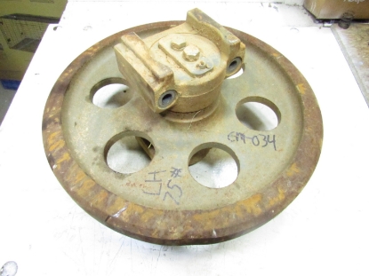 Picture of Takeuchi 06814-00019 06814-00020 08811-40320 Front Idler Pulley Assy TL10v2 TL10