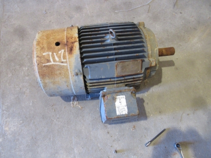 Picture of 25HP Siemens DutyMax 1LA02844SD21 Motor 460 Volt 1755 RPM 284T Frame Size